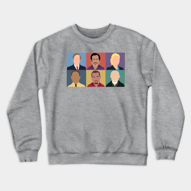 Better call saul retro Crewneck Sweatshirt by Julegend